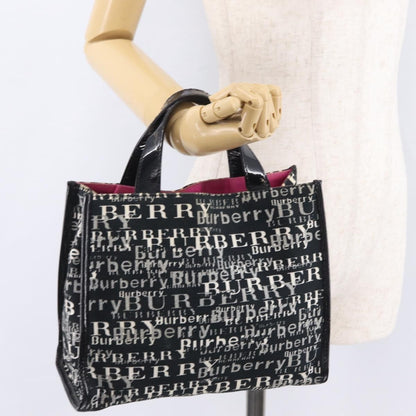 Burberry Logo Trench Nylon, Black, Canvas, Tote Bag