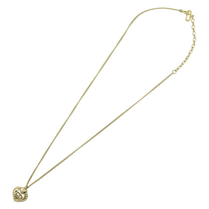 Christian Dior CD Heart Metal, Gold, Gold Plated, Necklace