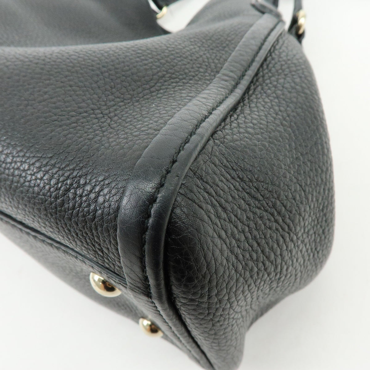Gucci Soho Leather, Black, Leather, Shoulder Bag