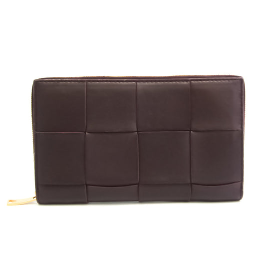 Bottega Veneta Intrecciato, Purple, Leather, wallet