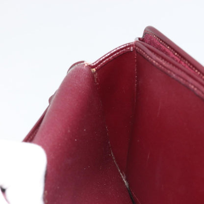 Christian Dior Shoulder Leather, Burgundy, Leather, Shoulder Bag