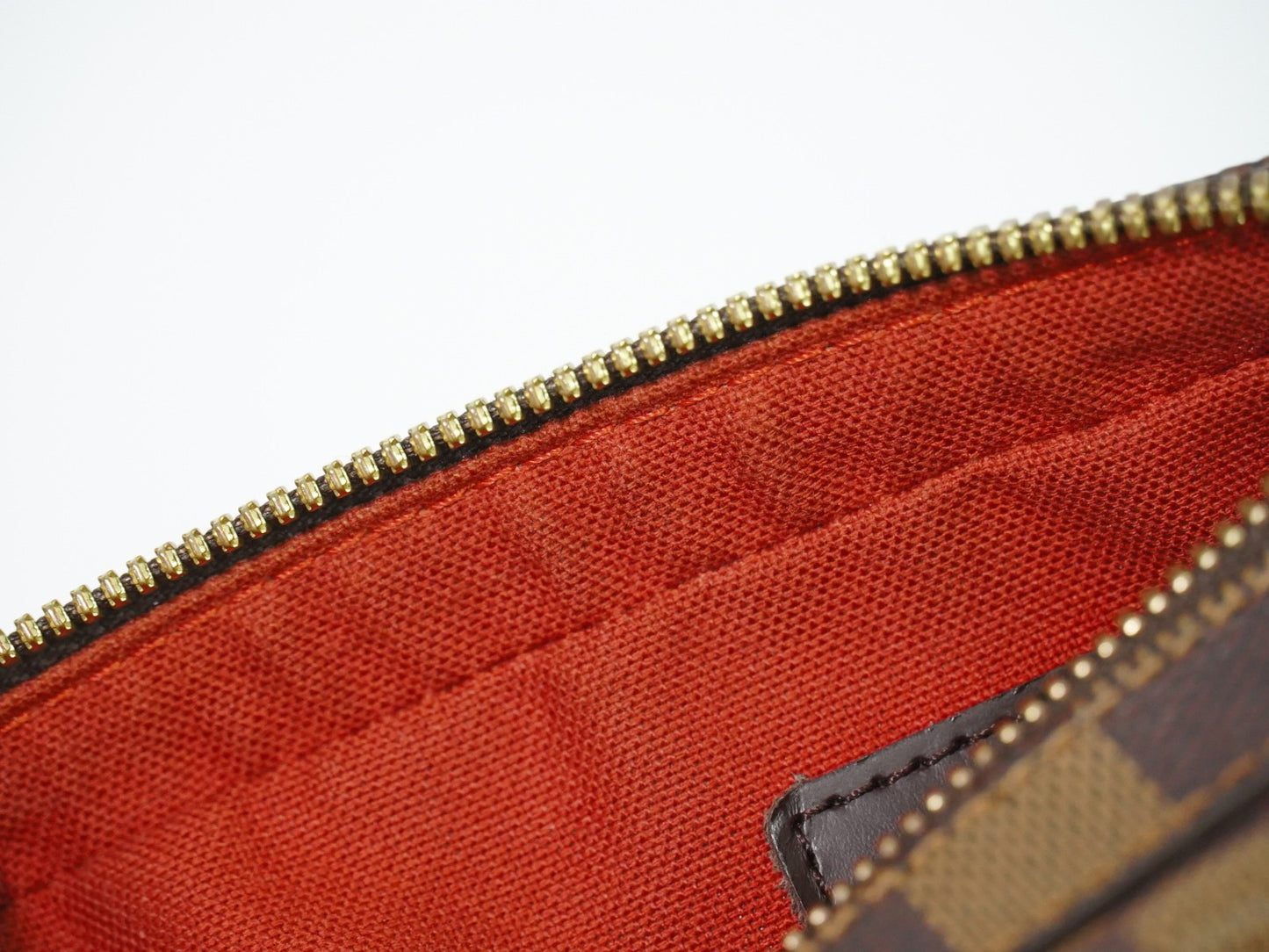 Louis Vuitton Geronimos Damier, Brown, Canvas, Clutch