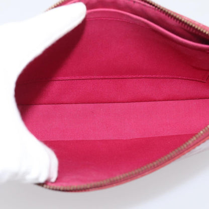 Louis Vuitton Pochette Accessoires NM Monogram Vernis, Pink, Patent Leather, Clutch