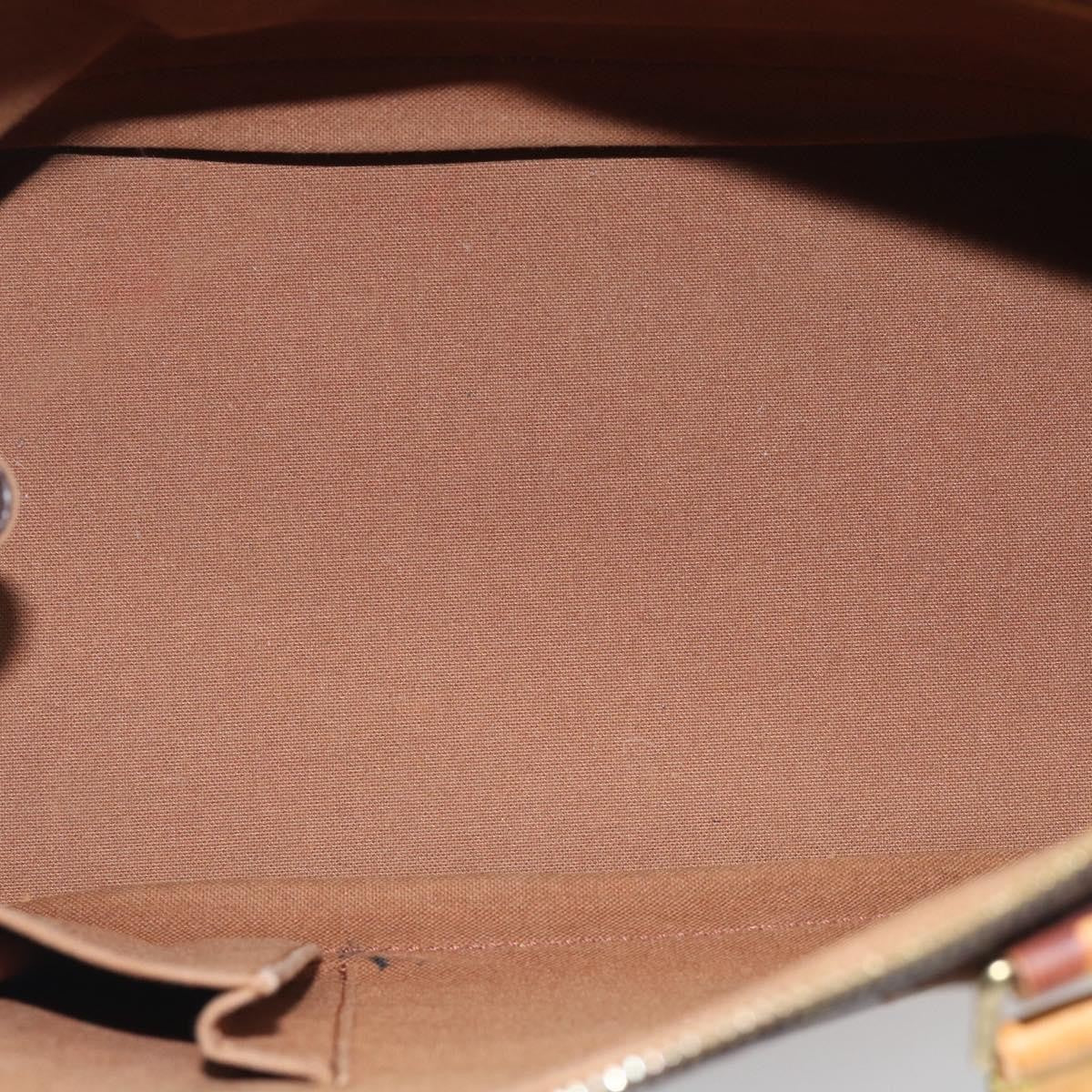 Louis Vuitton Vintage Alma Monogram Canvas, Brown, Canvas, Handbag