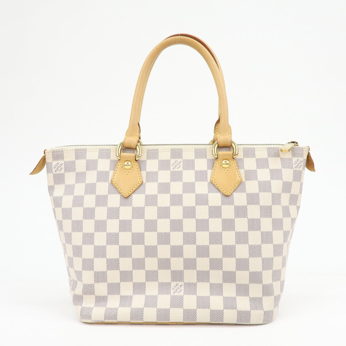 Louis Vuitton Saleya Damier, Beige, Canvas, Handbag