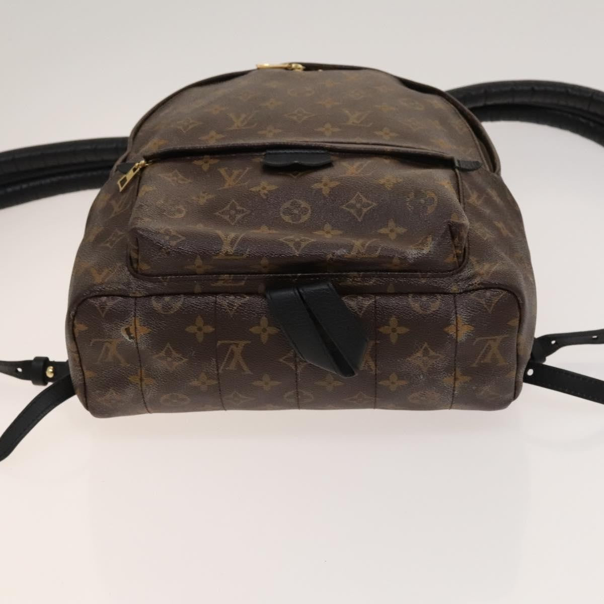 Louis Vuitton Palm Springs Monogram Canvas, Brown, Canvas, Backpack