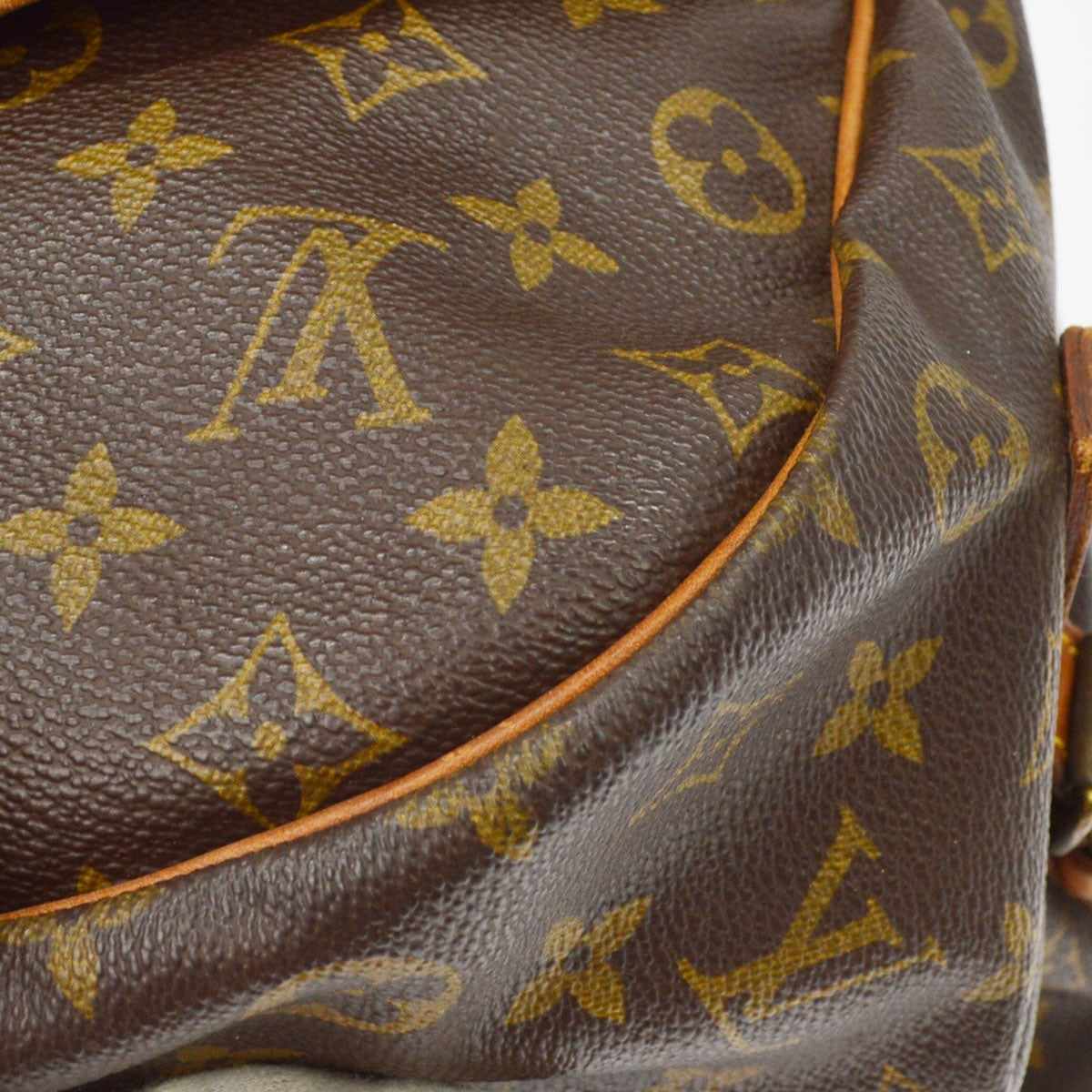 Louis Vuitton Saumur Monogram Canvas, Brown, Canvas, Shoulder Bag