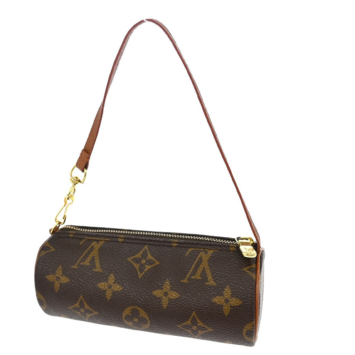 Louis Vuitton Papillon Pochette Monogram Canvas, Brown, Canvas, Clutch