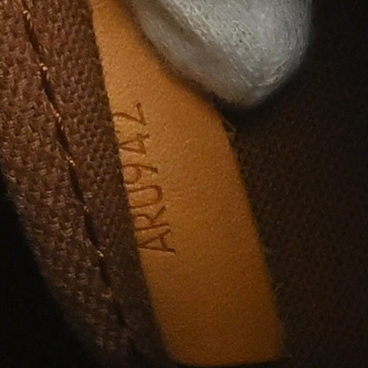 Louis Vuitton Saumur Monogram, Brown, Canvas, Shoulder Bag