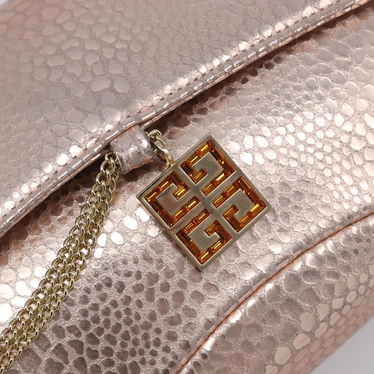 Givenchy 4G Shoulder Bag Leather, Pink, Leather, Shoulder Bag