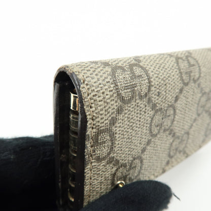 Gucci Interlocking G French GG Coated Canvas, Beige, Canvas, Wallet