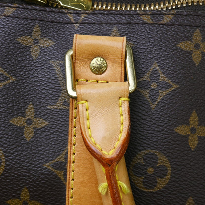 Louis Vuitton Keepall Monogram, Brown, Canvas, Travel Bag