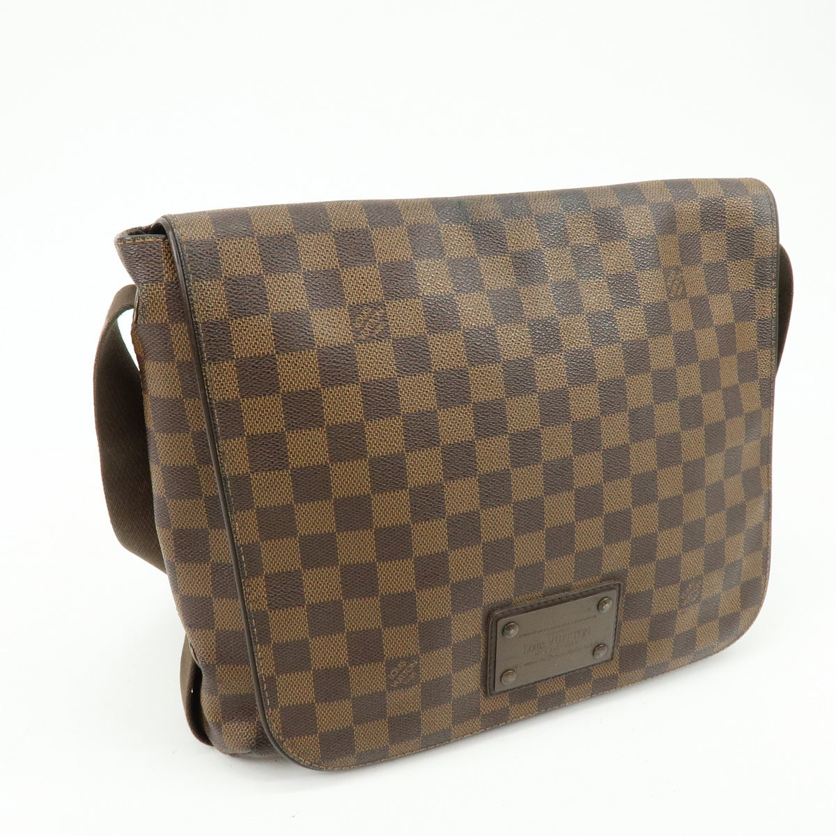 Louis Vuitton Brooklyn Damier, Brown, Canvas, Shoulder Bag