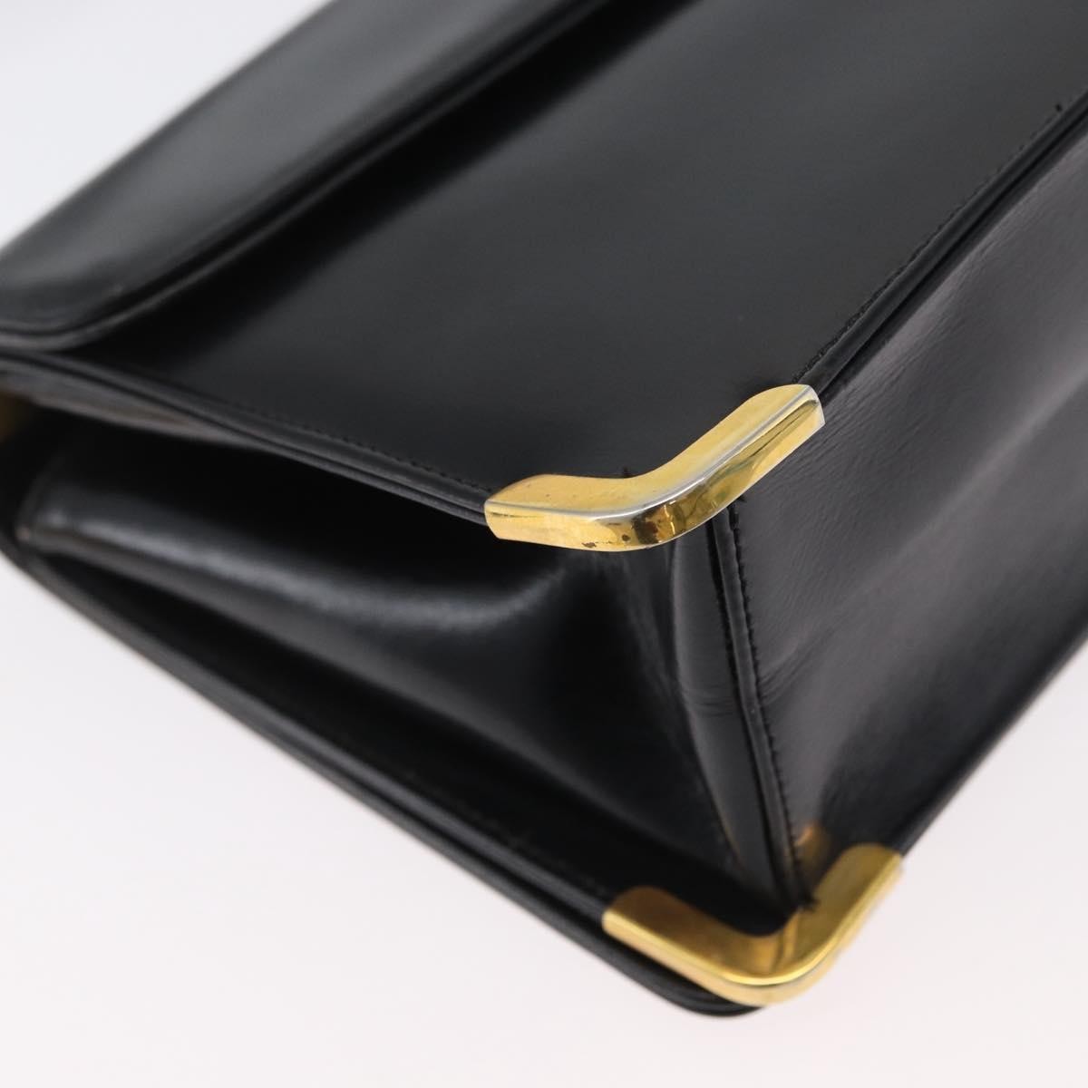 Christian Dior CD Shoulder bag Leather, Black, Calfskin, Shoulder Bag