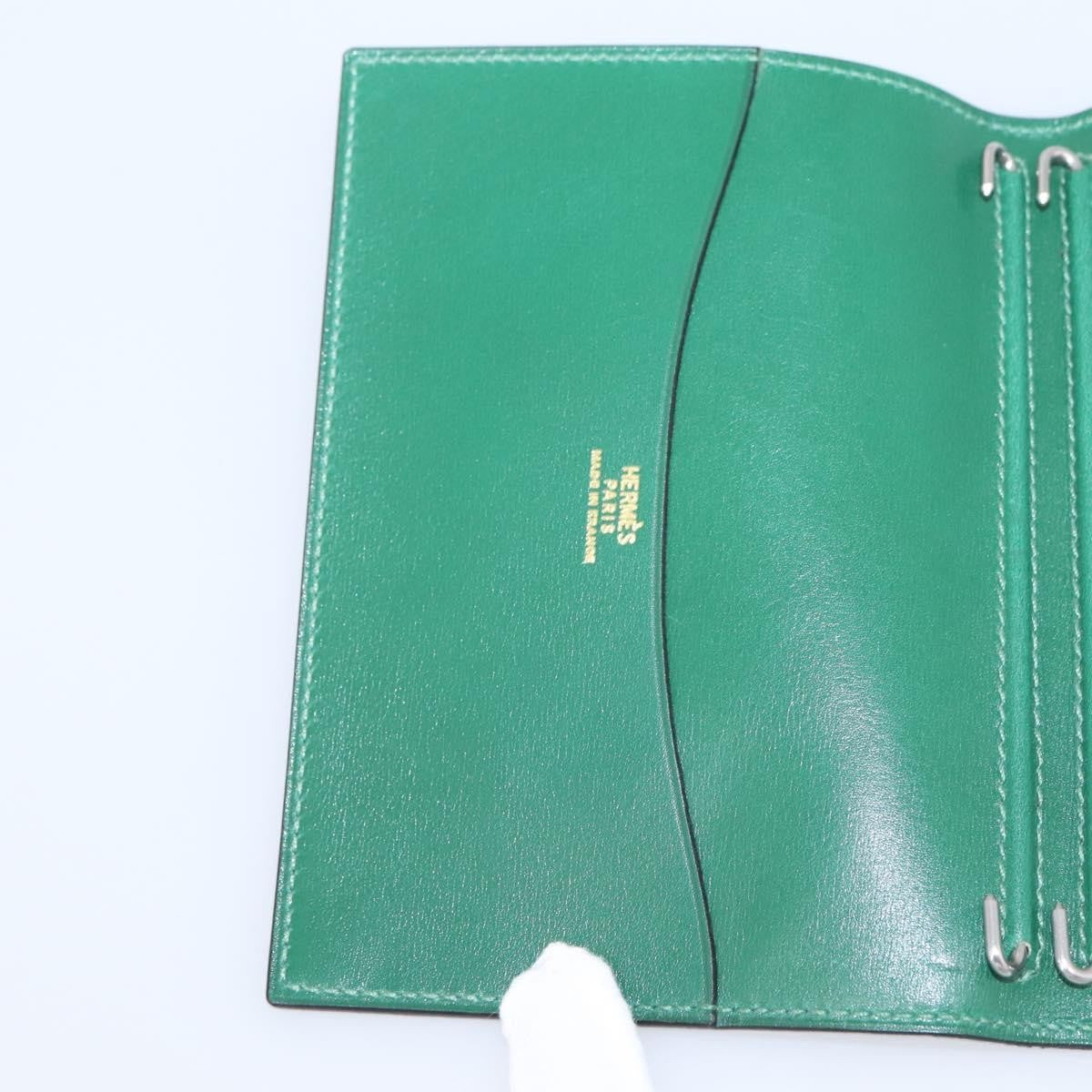 Hermes Simple Agenda Cover Leather, Black, Leather, Briefcase