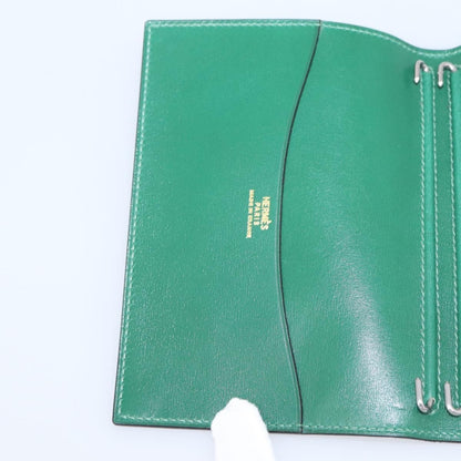 Hermes Simple Agenda Cover Leather, Black, Leather, Briefcase