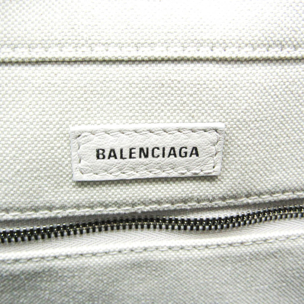 Balenciaga Everyday 2.0 North South Canvas and leather, White, Canvas, Tote Bag