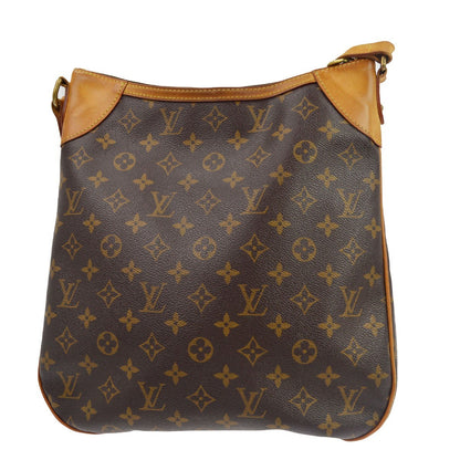 Louis Vuitton Odeon Monogram Canvas, Brown, Canvas, Shoulder Bag