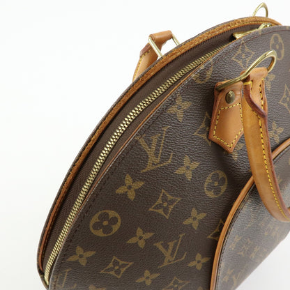 Louis Vuitton Ellipse Monogram Canvas, Brown, Canvas, Handbag