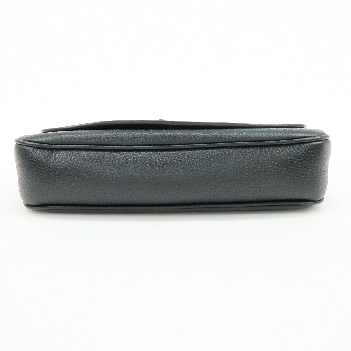 Gucci Soho Chain Leather, Black, Calfskin, Crossbody Bag