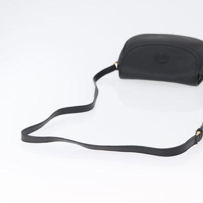 Gucci Vintage Leather, Black, Leather, Shoulder Bag