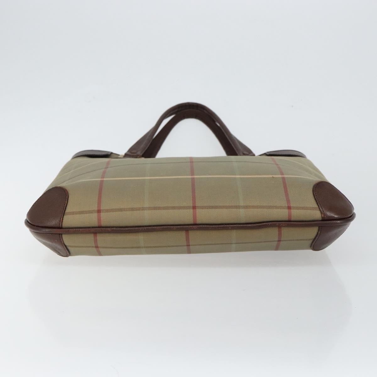 Burberry Nova Check Tote canvas check pattern, Beige, Canvas, Handbag