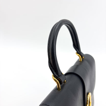 Louis Vuitton Locky Monogram Canvas with Leather, Black, Canvas, Handbag