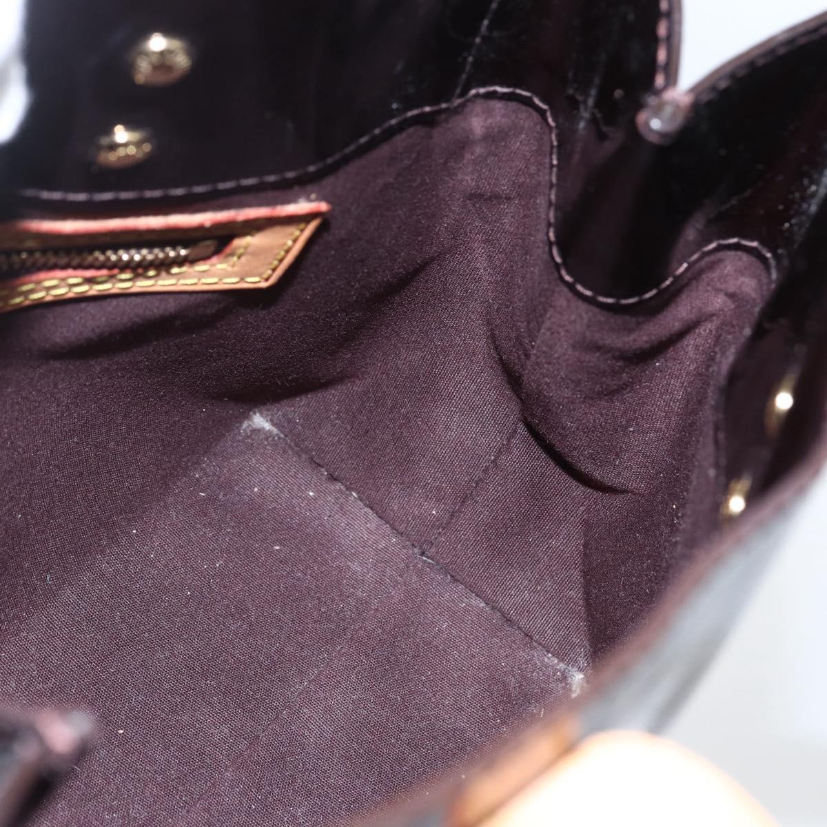 Louis Vuitton Reade Handbag Monogram Vernis, PURPLE, PATENT_LEATHER, Handbag