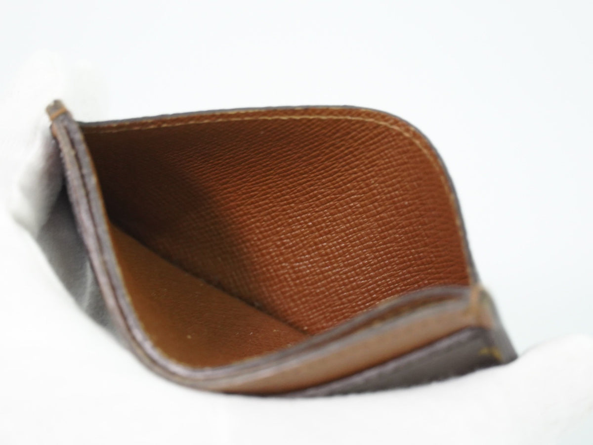 Louis Vuitton Card Holder Reverse Monogram Canvas, Brown, Canvas, Card Holder