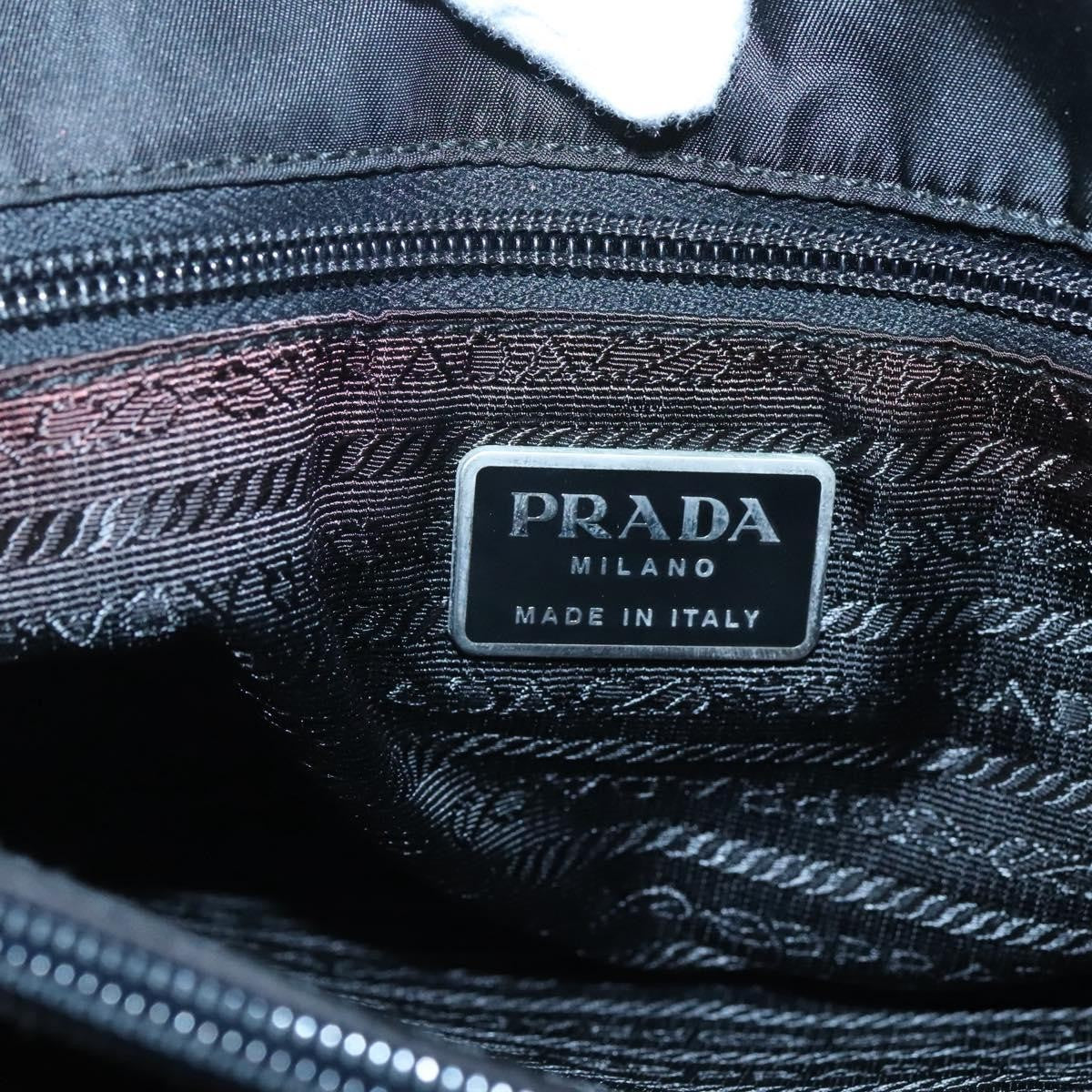 Prada Vintage Tessuto, Khaki, Nylon, Shoulder Bag