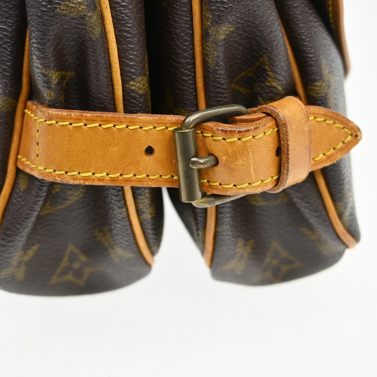 Louis Vuitton Saumur Monogram Canvas, Brown, Canvas, Shoulder Bag