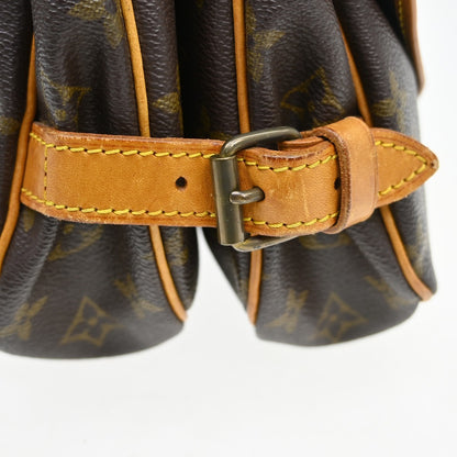 Louis Vuitton Saumur Monogram Canvas, Brown, Canvas, Shoulder Bag