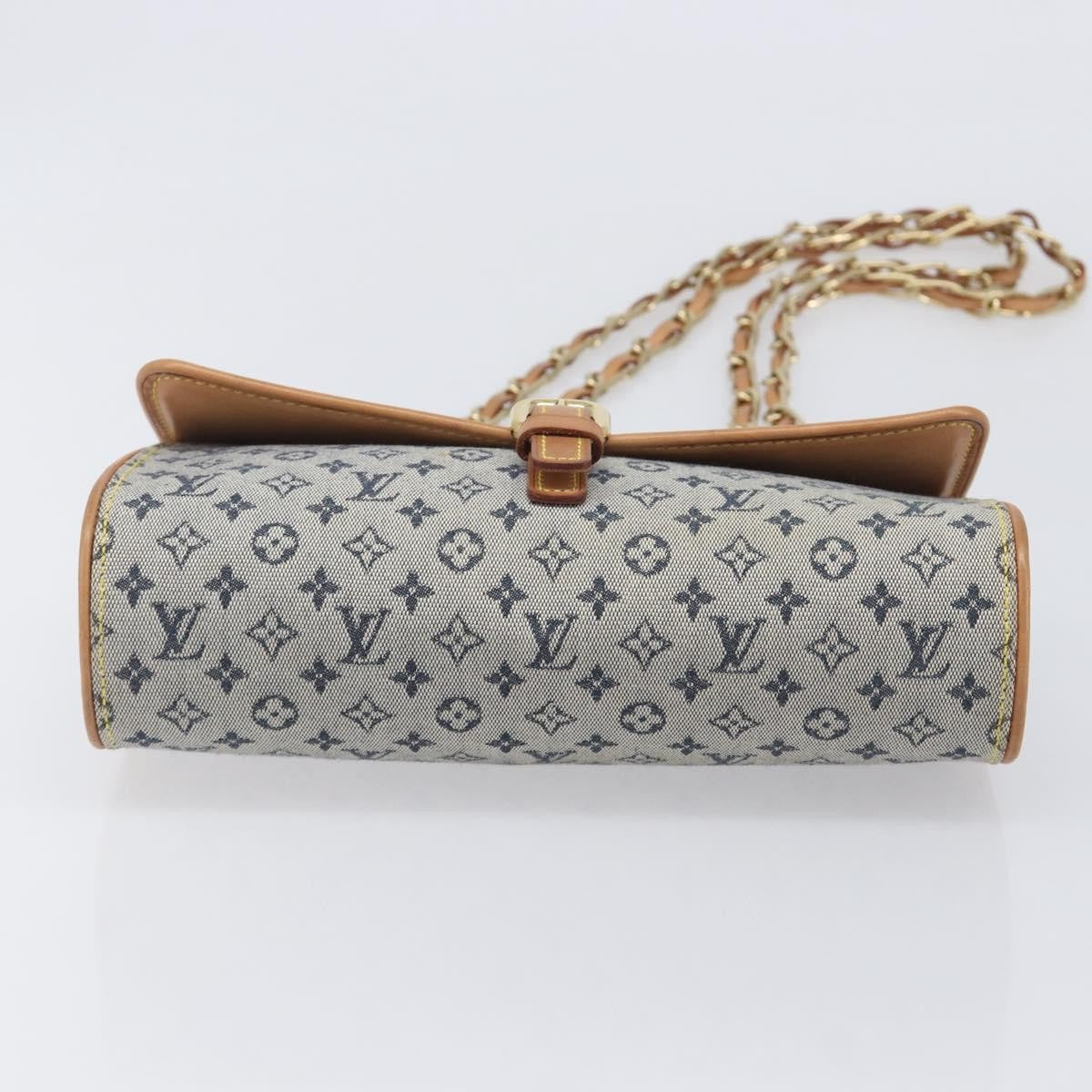 Louis Vuitton Camille Mini Lin, Blue, Canvas, Handbag