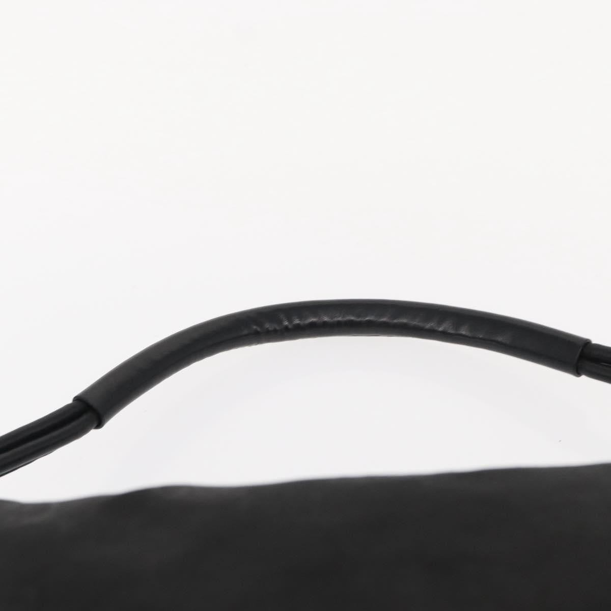 Gucci Vintage Hobo GG Canvas and leather, Black, Canvas, Shoulder Bag