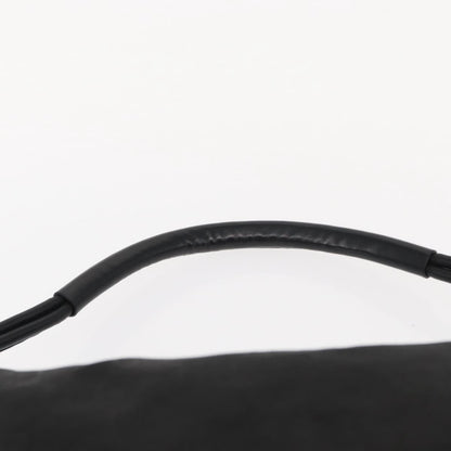 Gucci Vintage Hobo GG Canvas and leather, Black, Canvas, Shoulder Bag