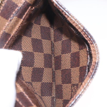 Louis Vuitton Geronimos Waist Damier, Brown, Canvas, Shoulder Bag
