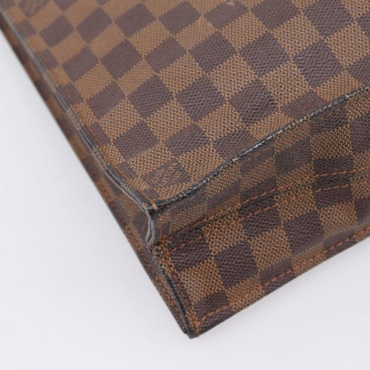 Louis Vuitton Venice Sac Plat Damier, Brown, Canvas, Tote Bag