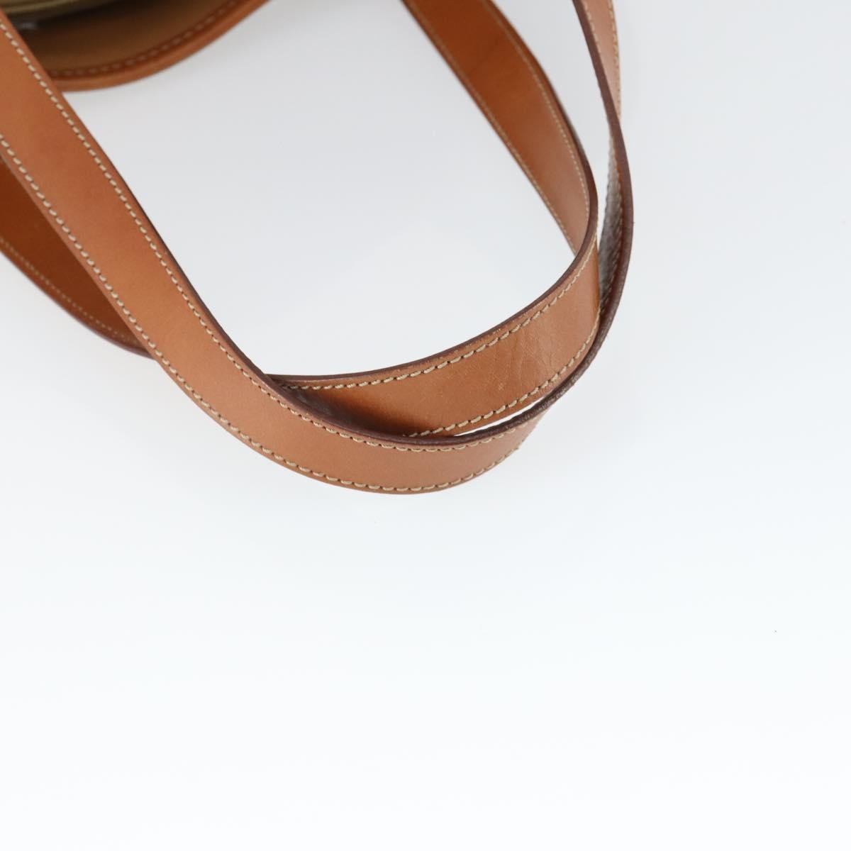 Celine Vintage Macadam Shopper Tote Coated Canvas, Brown, Canvas, Tote Bag