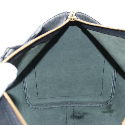 Louis Vuitton Keepall Epi Leather, Black, Leather, Travel Bag