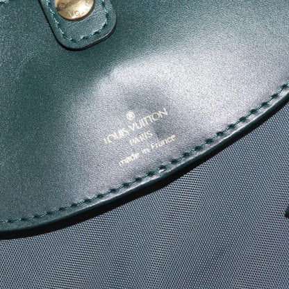 Louis Vuitton Garment Cover Taiga Leather, Green, Leather, Travel Bag