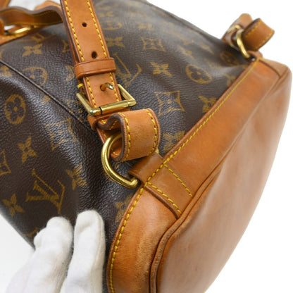 Louis Vuitton Vintage Montsouris Monogram Canvas, Brown, Canvas, Backpack