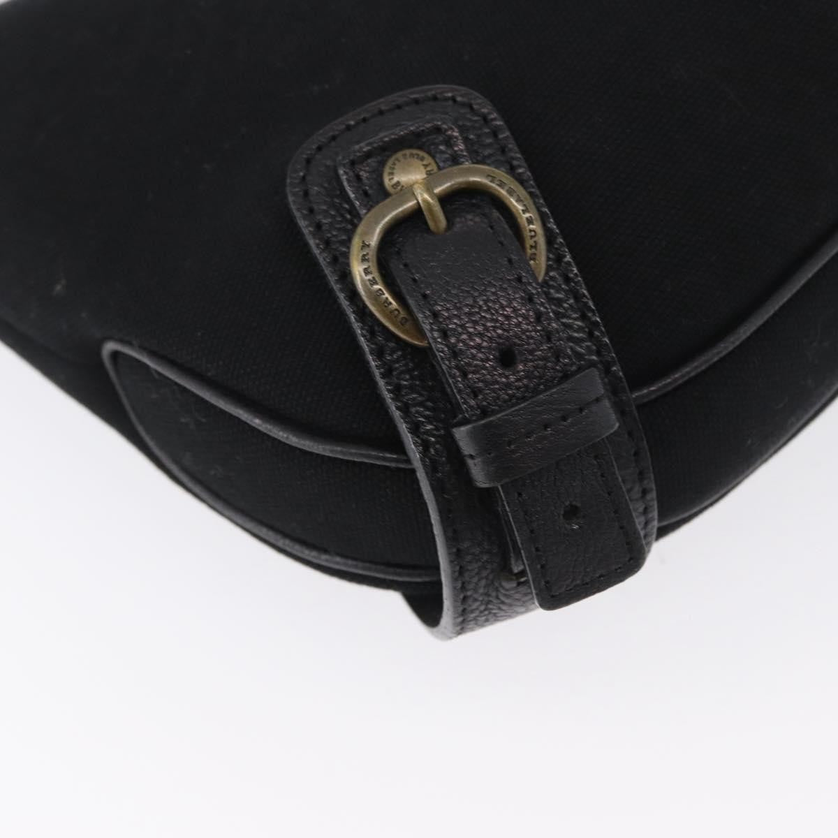 Burberry Blue Label Canvas, Black, Canvas, Shoulder Bag