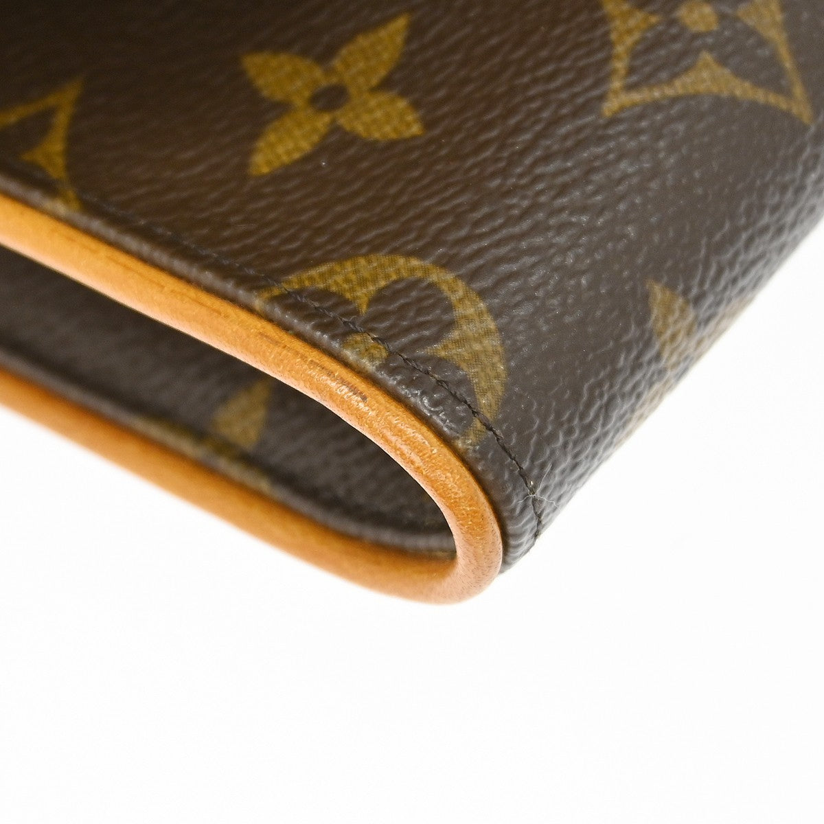Louis Vuitton Twin Monogram Canvas, Brown, Canvas, Clutch