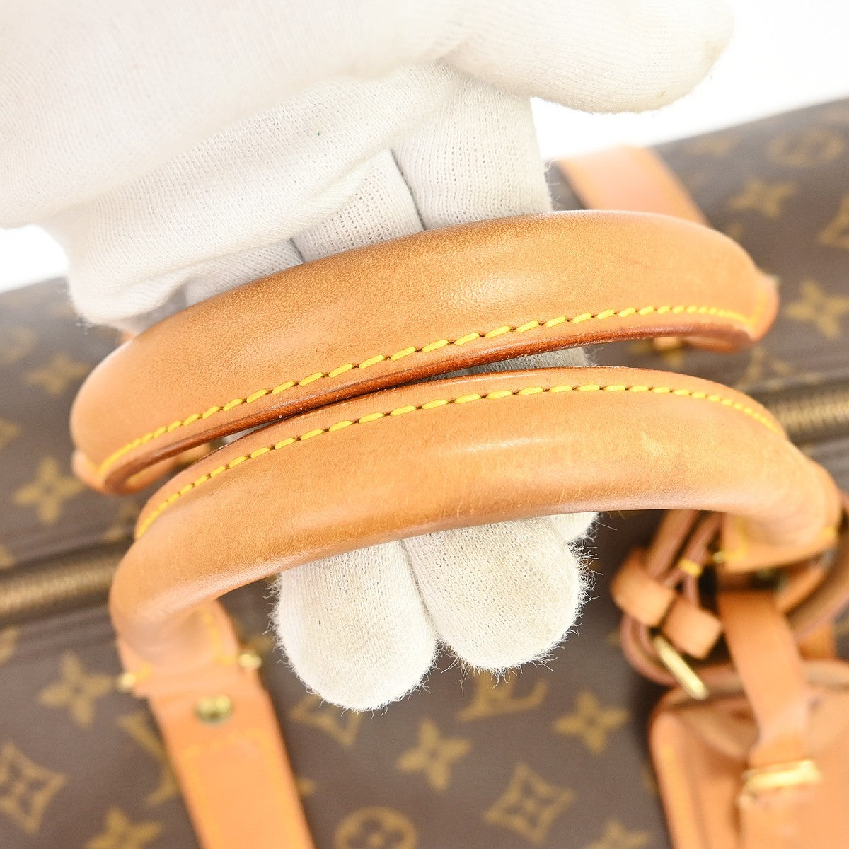Louis Vuitton Keepall Monogram Canvas, Brown, Canvas, Travel Bag