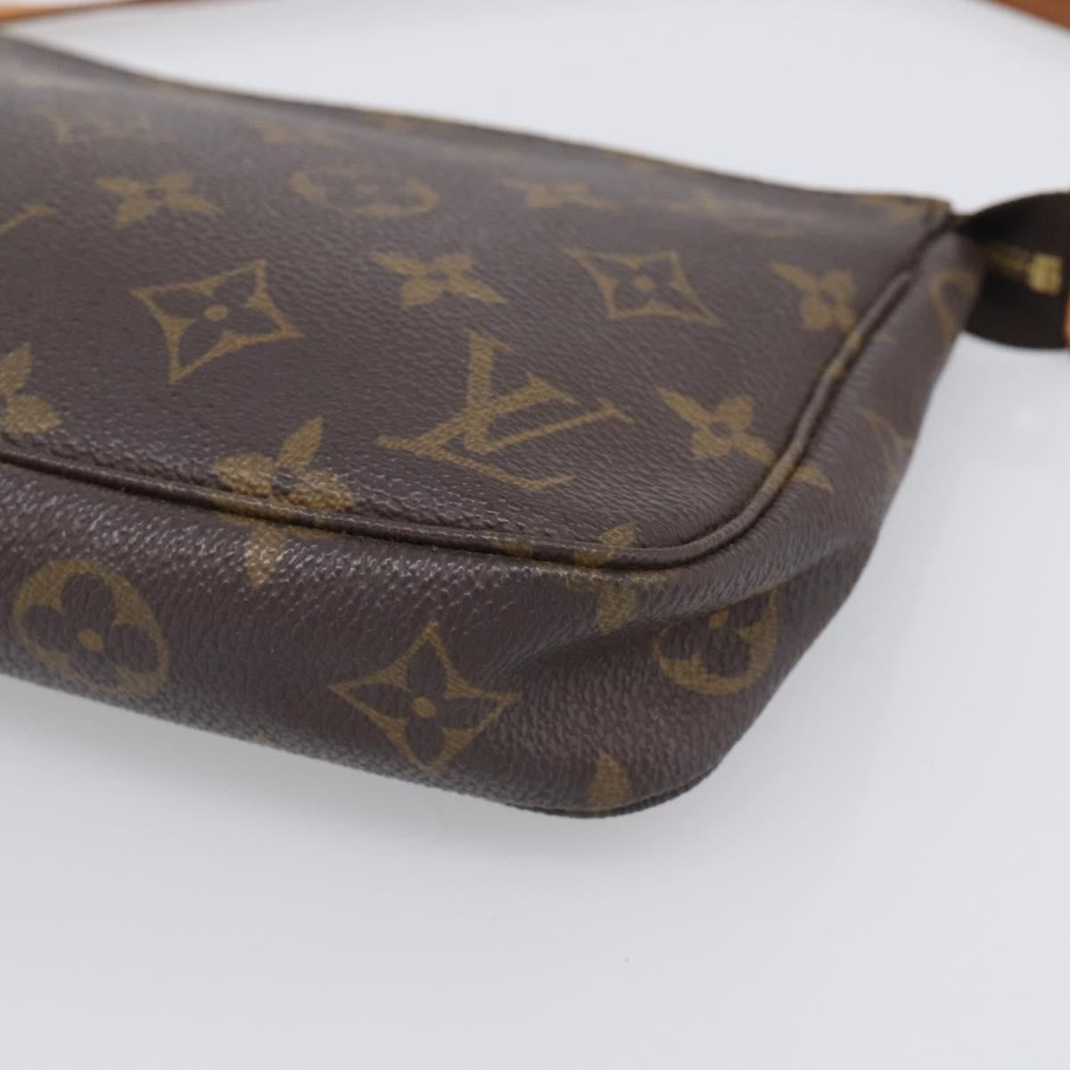 Louis Vuitton Pochette Accessoires NM Monogram Canvas, Brown, Canvas, Clutch
