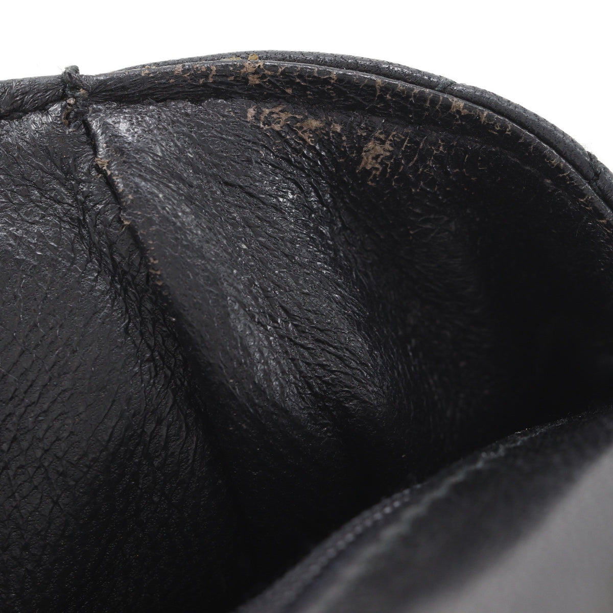 Chanel Flap Shoulder Leather, Black, Leather, Shoulder Bag