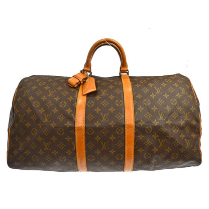 Louis Vuitton Keepall Monogram Canvas, Brown, Canvas, Travel Bag