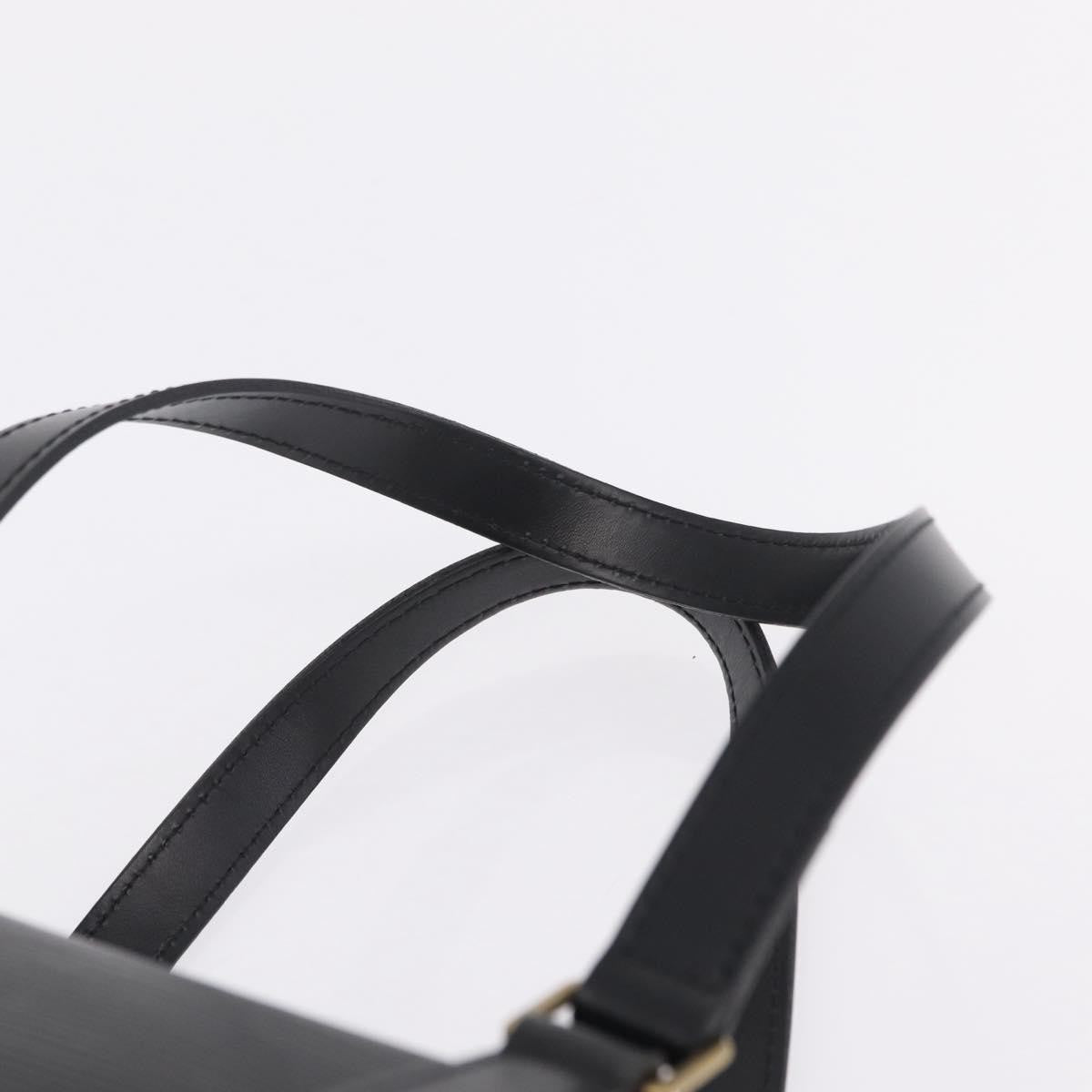 Louis Vuitton Soufflot Epi Leather, Black, Leather, Tote Bag