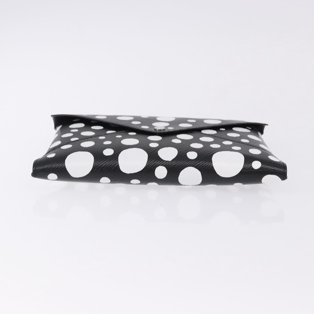 Louis Vuitton Kirigami Pochette Set Yayoi Kusama Infinity Dots Epi Leather, Black, Leather, Clutch