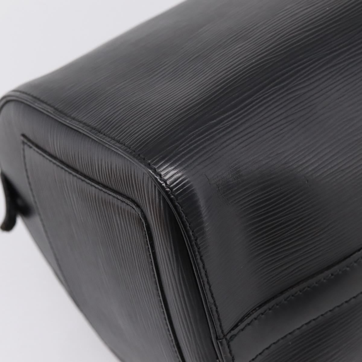 Louis Vuitton Speedy Epi Leather, Black, Leather, Handbag